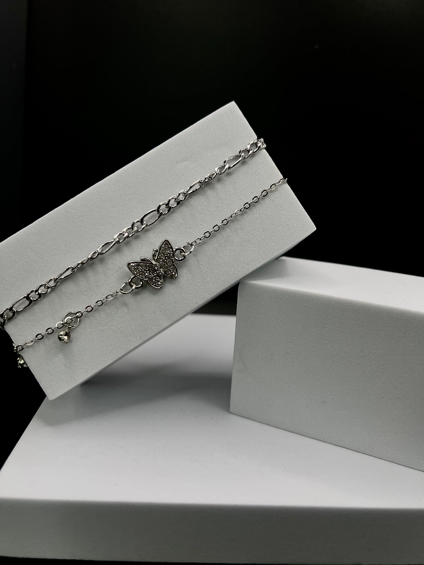 Papillon Anklet Set