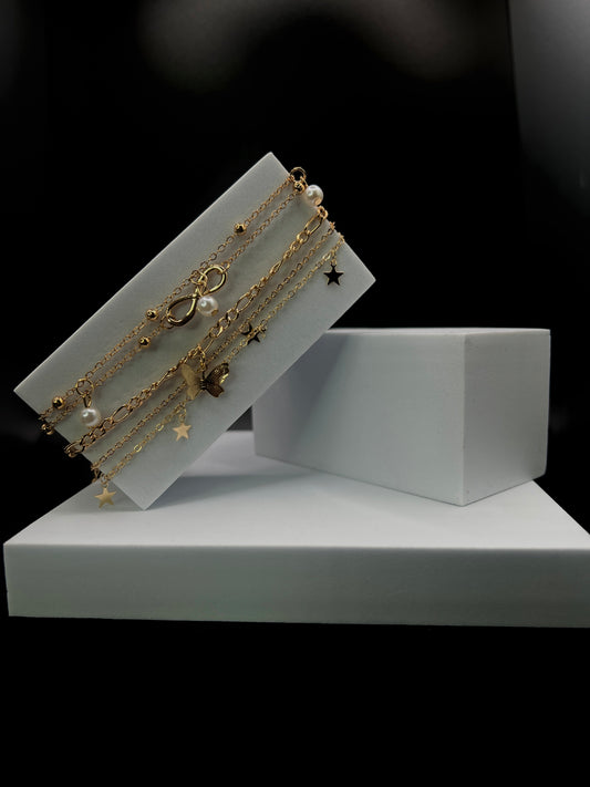 Étoile Anklet Set