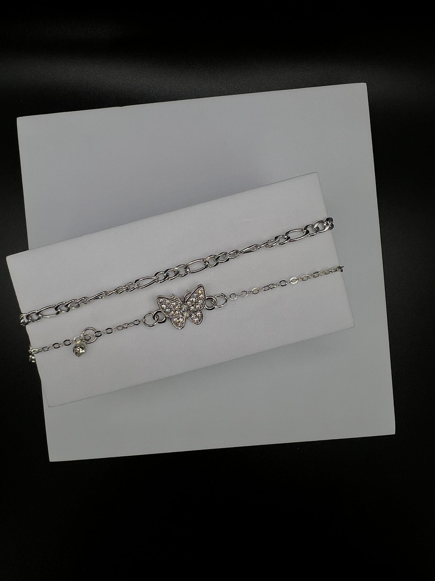 Papillon Anklet Set